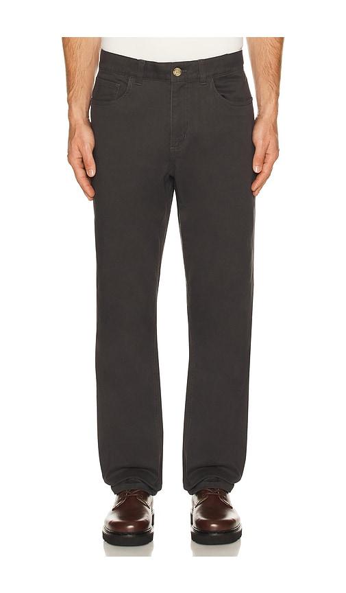 Fair Harbor Horizon 5-pocket Pant in Black by FAIR HARBOR