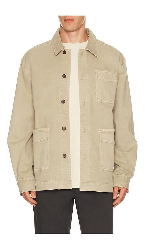 Fair Harbor Seaport Chore Jacket in Brown by FAIR HARBOR