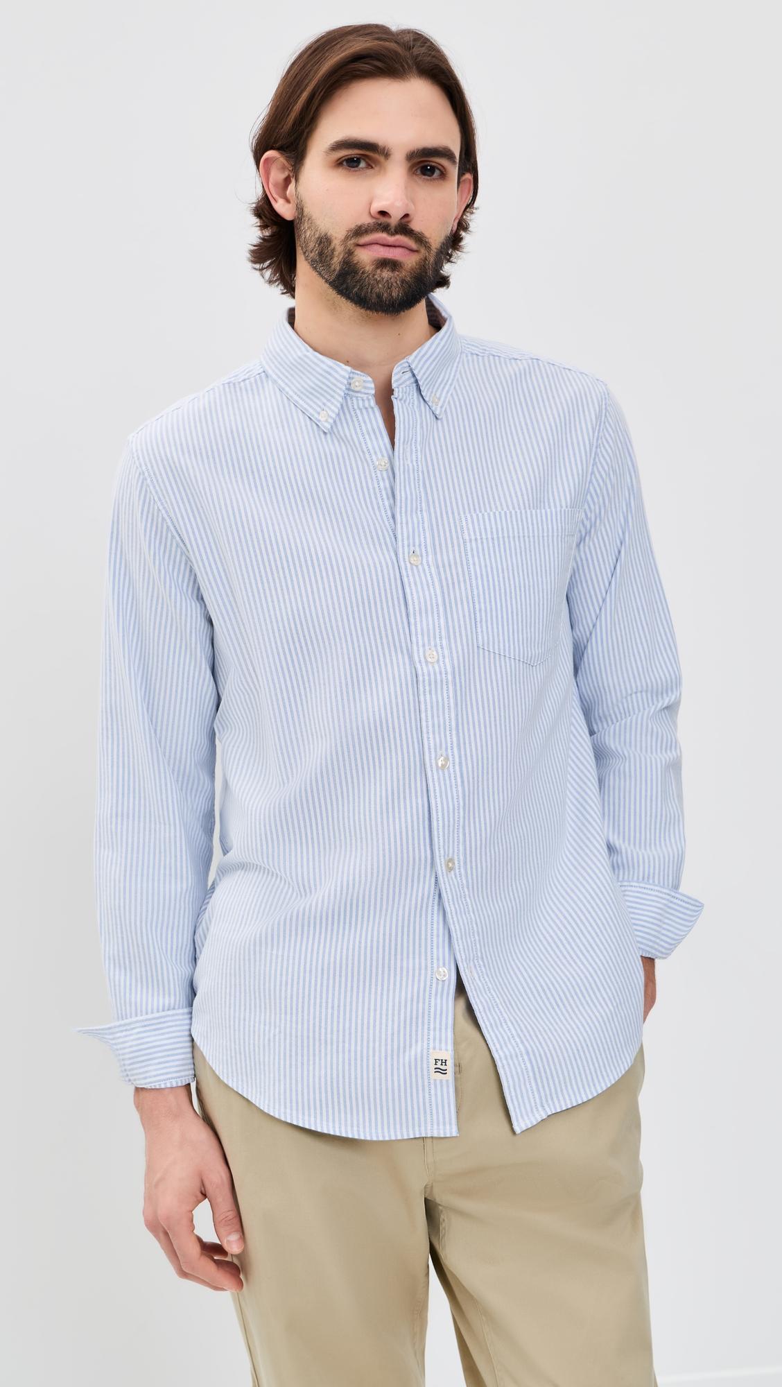 Salty Oxford Shirt by FAIR HARBOR