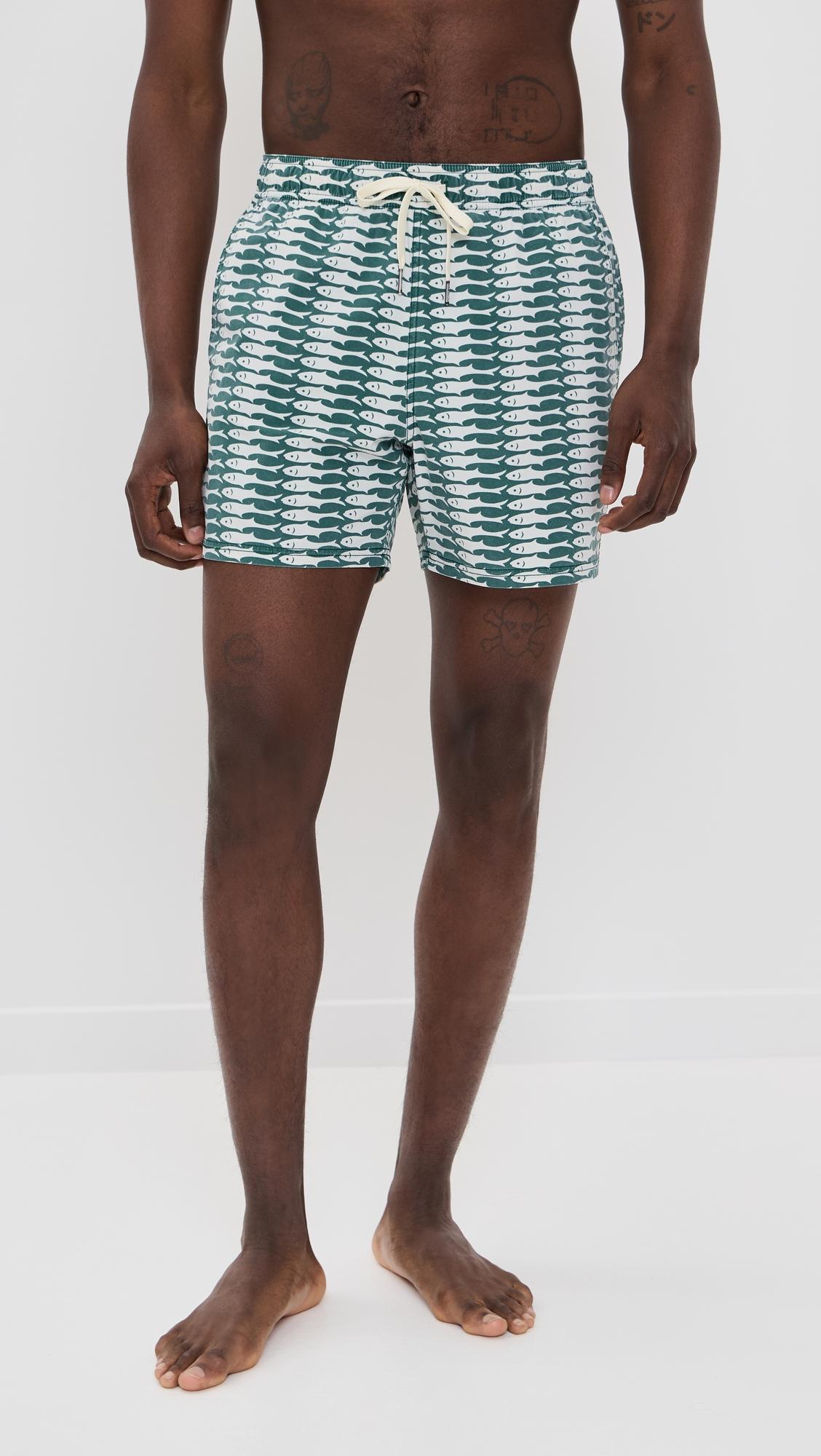 The Bungalow Swim Trunks 5" by FAIR HARBOR