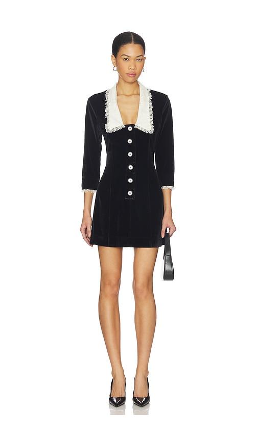 Fait Par Foutch Ivy Dress in Black by FAIT PAR FOUTCH