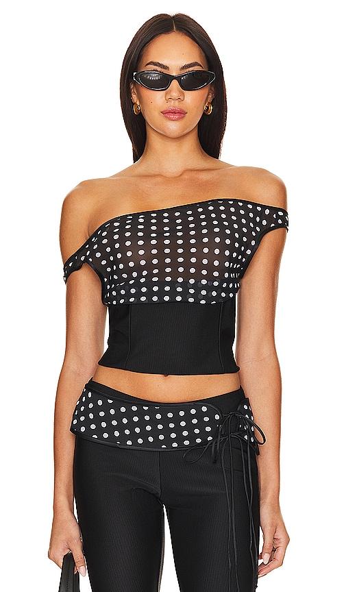 Fait Par Foutch Remi Top in Black by FAIT PAR FOUTCH