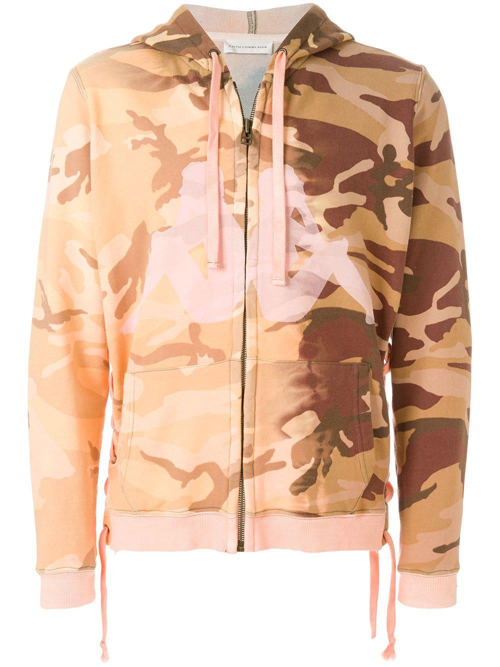 Kappa camouflage hoodie by FAITH CONNEXION