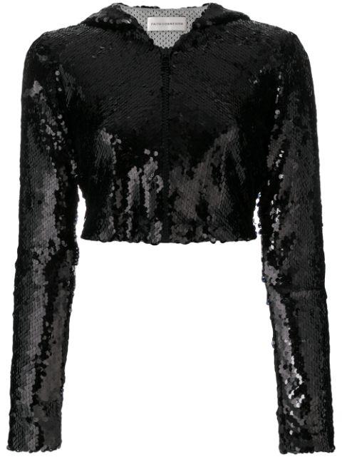 sequin-embellishment jacket by FAITH CONNEXION