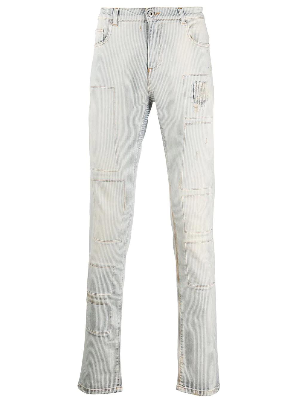 slim-fit stonewashed jeans by FAITH CONNEXION