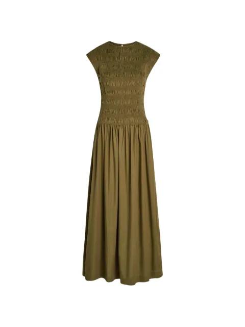 Ale shirred midi dress by FAITHFULL