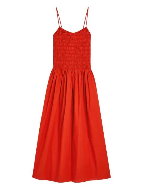Araceli shirred maxi dress by FAITHFULL