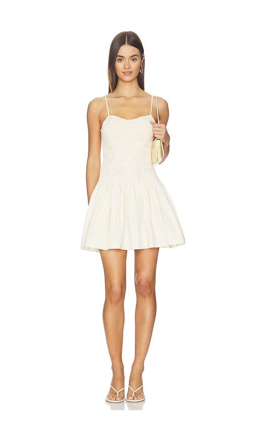 FAITHFULL Araceli Mini Dress in Lemon by FAITHFULL