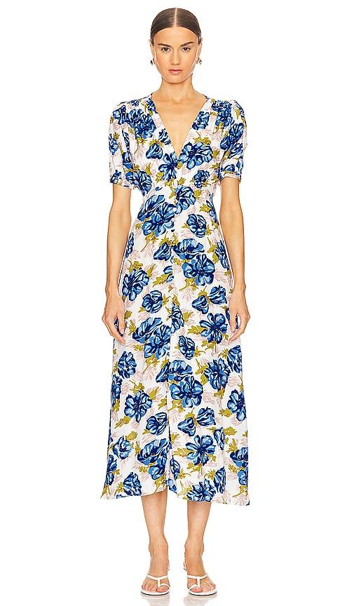 FAITHFULL Bellavista Midi Dress in Multi by FAITHFULL