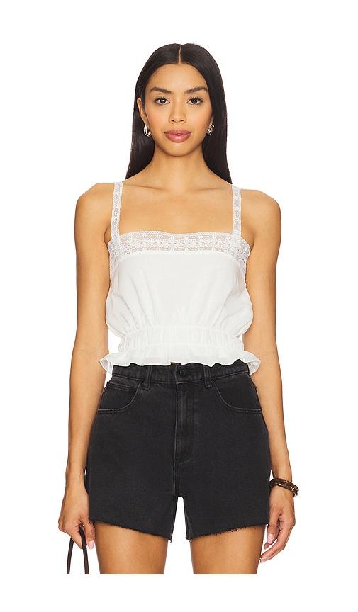 FAITHFULL Camille Top in White by FAITHFULL