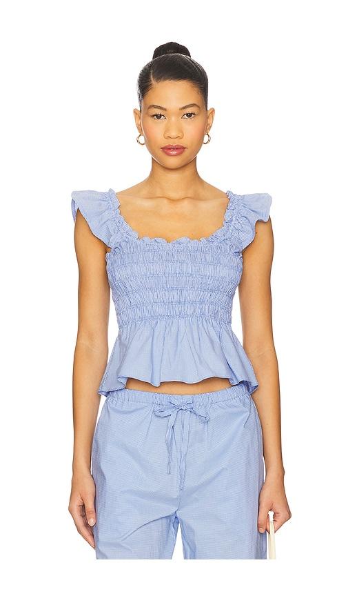 FAITHFULL Eudora Top in Blue by FAITHFULL