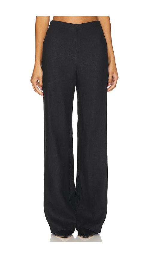 FAITHFULL Ilride Pant in Black by FAITHFULL