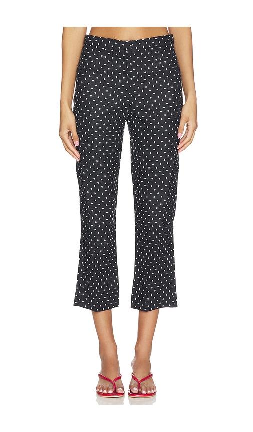 FAITHFULL Iria Capri Pant in Black by FAITHFULL
