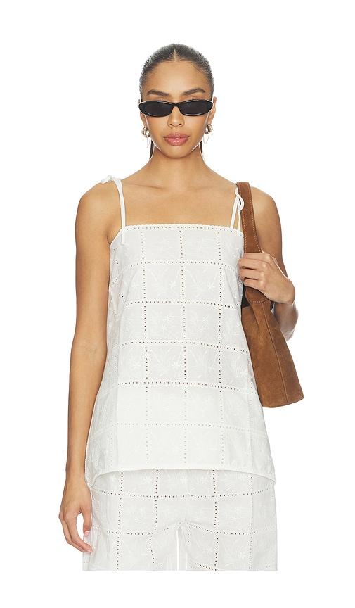 FAITHFULL Mora Top in White by FAITHFULL