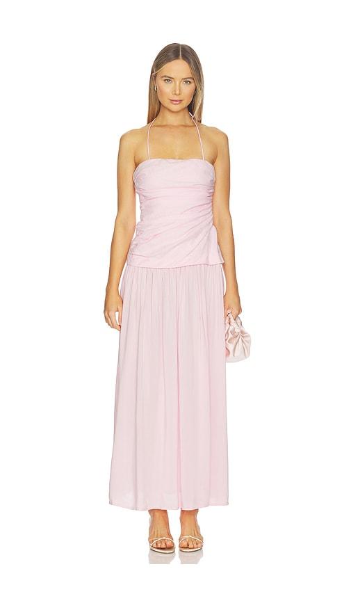 FAITHFULL Notte Maxi Dress in Pink by FAITHFULL