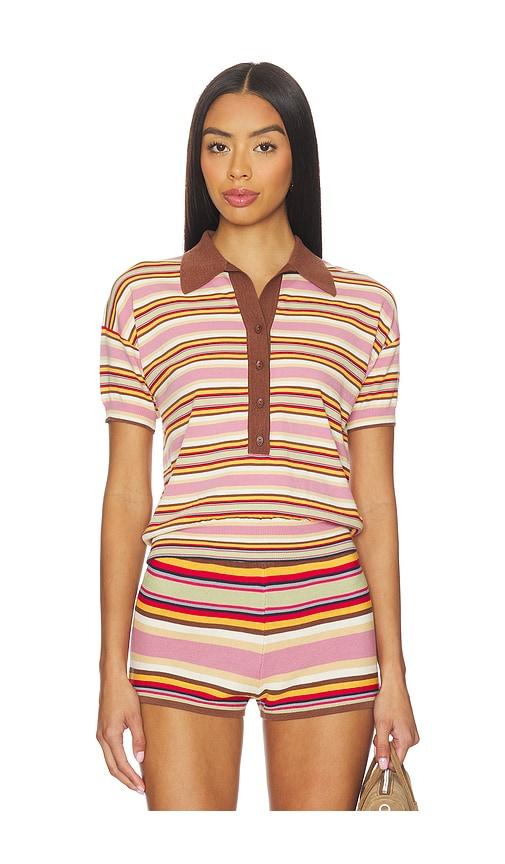 FAITHFULL Sable Polo Shirt in Multi by FAITHFULL