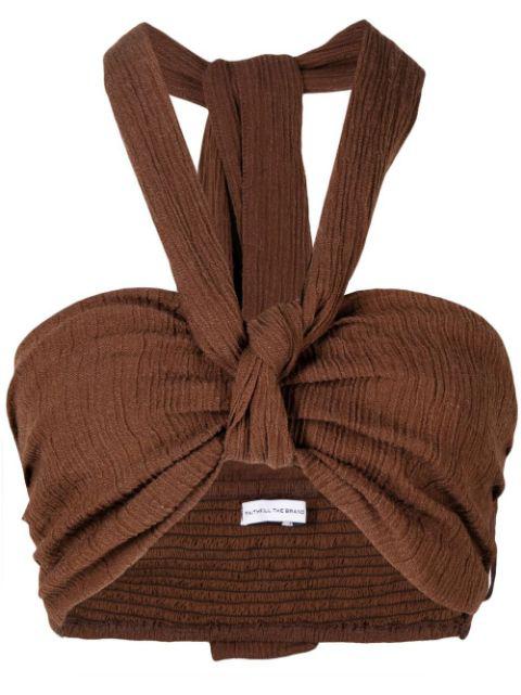 Glenda halterneck top by FAITHFULL