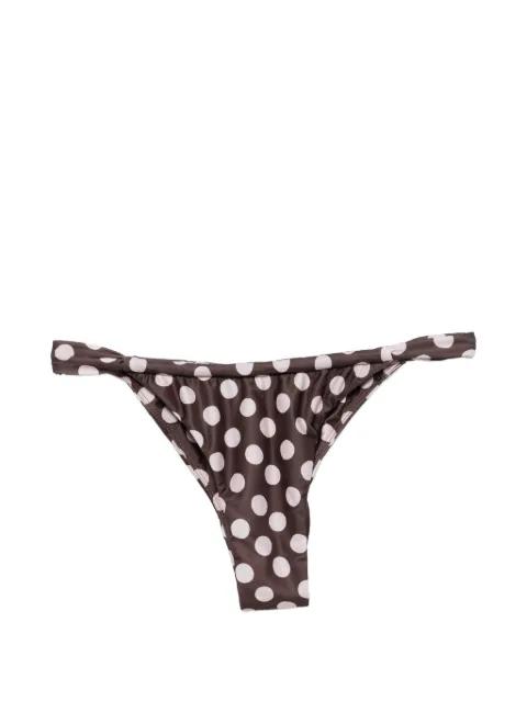 Andez polka-dot bikini bottoms by FAITHFULL THE BRAND