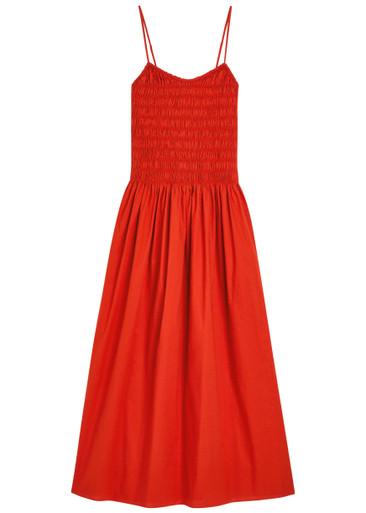 Araceli smocked cotton maxi dress by FAITHFULL THE BRAND