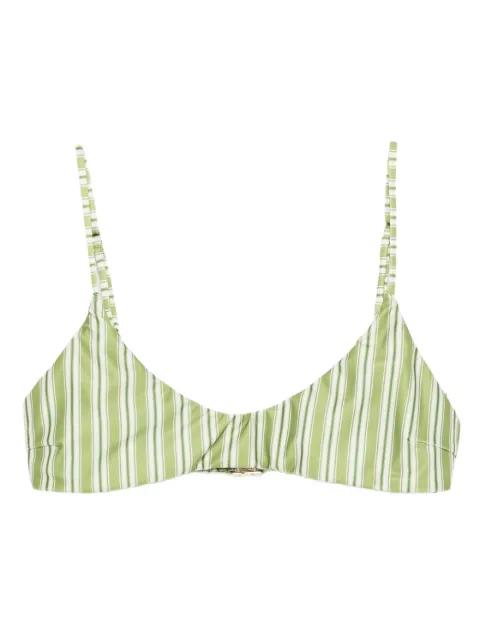 Harper striped bikini top by FAITHFULL THE BRAND