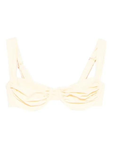 Sol gathered bikini top by FAITHFULL THE BRAND