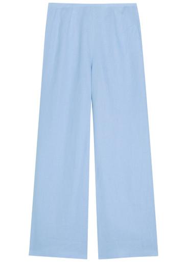Syna wide-leg linen trousers by FAITHFULL THE BRAND