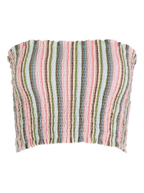 striped bikini top by FAITHFULL THE BRAND