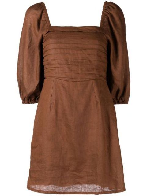Venezia linen mini dress by FAITHFULL