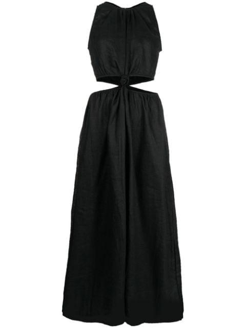 Zeta cut-out midi dress by FAITHFULL
