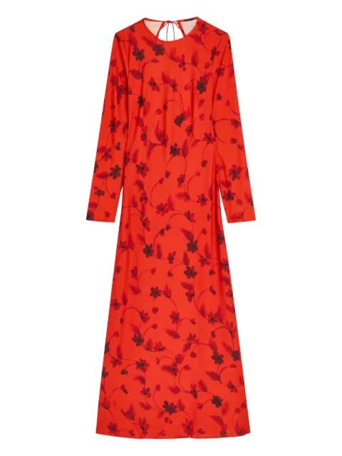 long-sleeved floral maxi dress by FAITHFULL