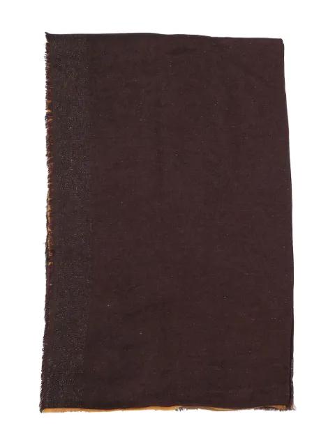 Diamante fringed scarf by FALIERO SARTI