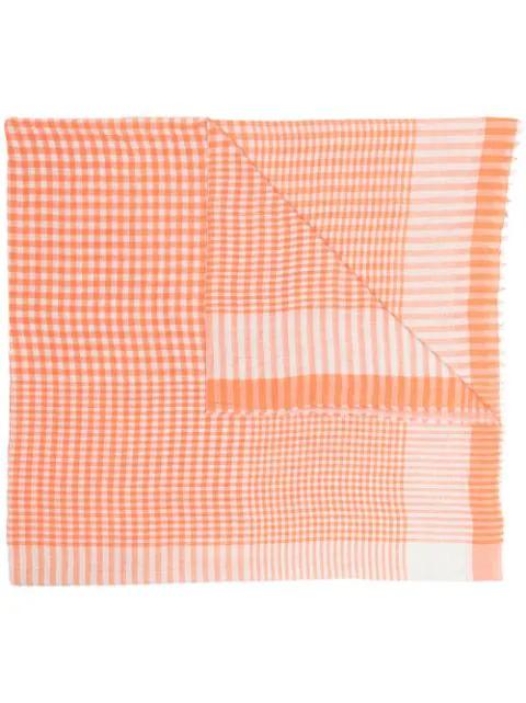 check pattern scarf by FALIERO SARTI
