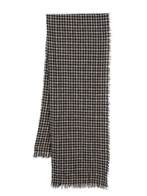 checked scarf by FALIERO SARTI