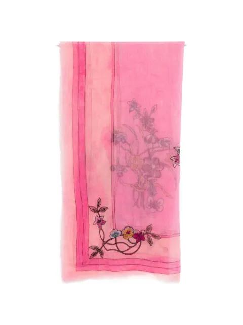 floral scarf by FALIERO SARTI