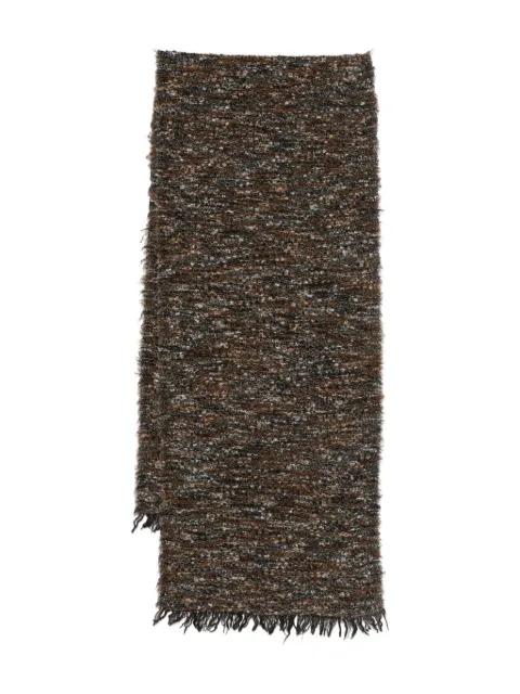 fringed scarf by FALIERO SARTI