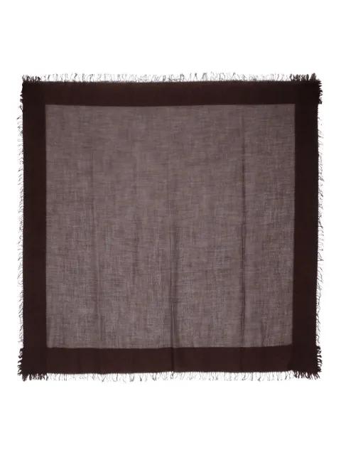 fringed scarf by FALIERO SARTI