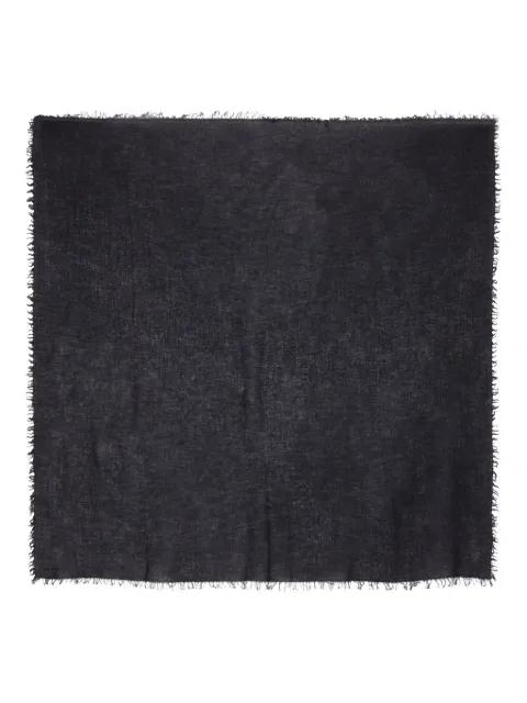 fringed-trim square-shape scarf by FALIERO SARTI