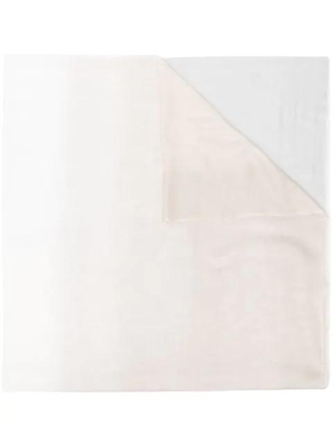 gradient-effect detail scarf by FALIERO SARTI