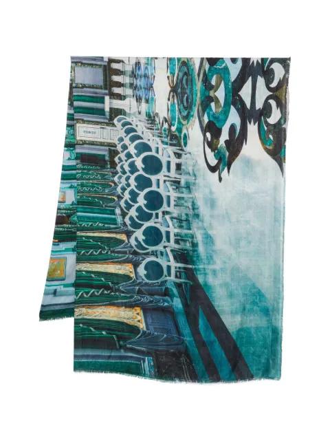 printed scarf by FALIERO SARTI