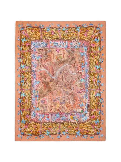 x Paolo Fuimi Roma scarf by FALIERO SARTI