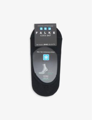Cool 24/7 stretch-cotton blend socks by FALKE