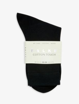 Cotton Touch cotton-blend socks by FALKE