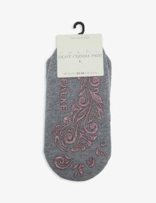 Cuddle Pads cotton and wool-blend socks by FALKE