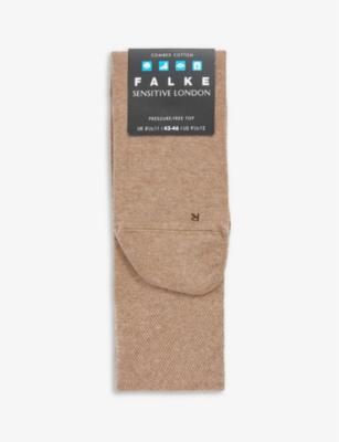 FALKE Sensitive London stretch cotton-blend socks by FALKE