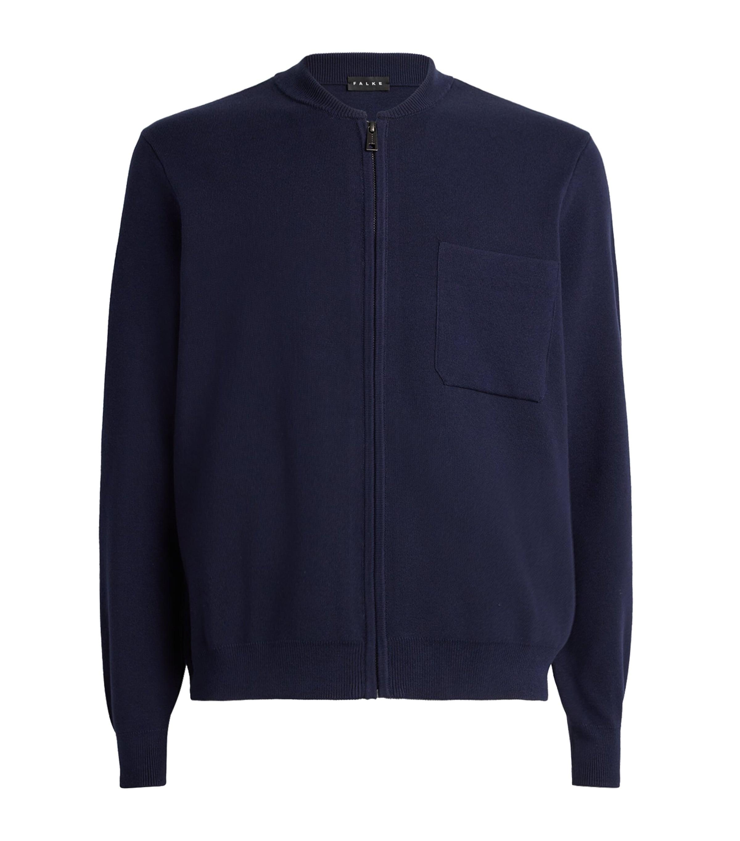 Falke Organic Cotton Zip-Up Sweater by FALKE