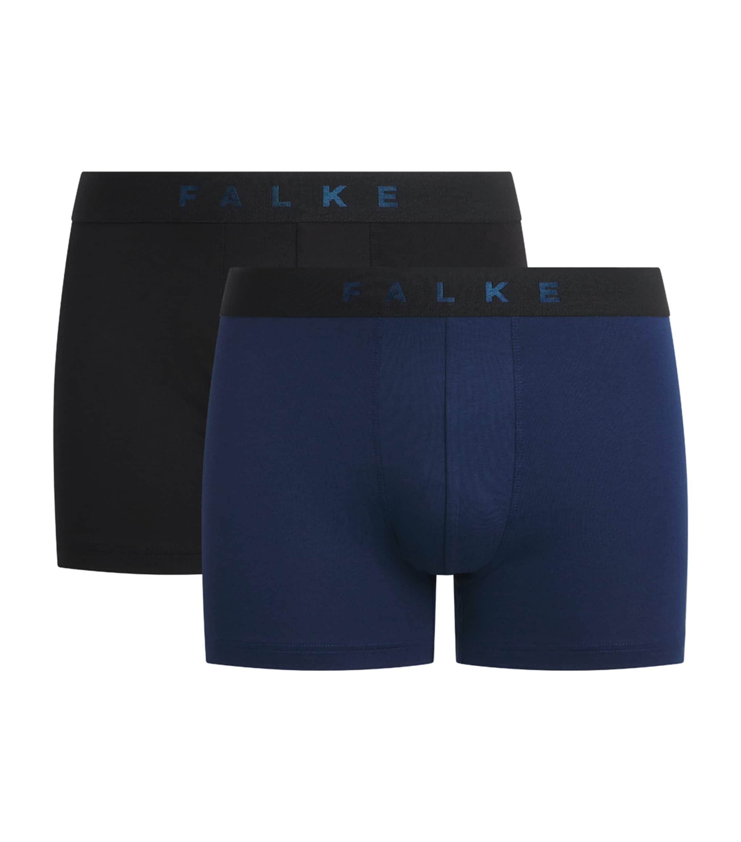 Falke Stretch-Egyptian Cotton Boxer Briefs (Pack of 2) by FALKE