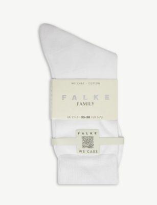 Family cotton-blend socks by FALKE