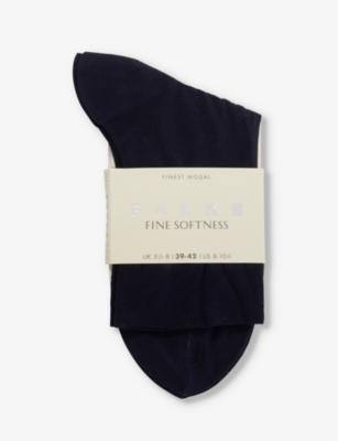 Fine Softness stretch woven-blend socks by FALKE