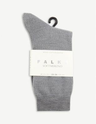 High-rise wool socks by FALKE