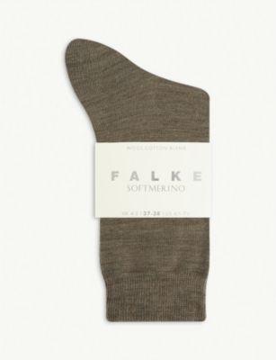 High-rise wool socks by FALKE